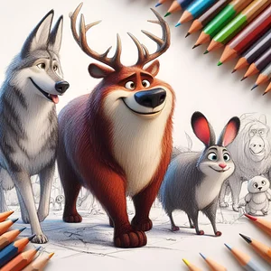dibujos para colorear animales