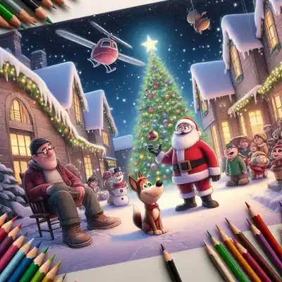 Dibujos de Navidades para colorear