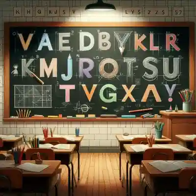 Dibujos del abecedario para  colorear