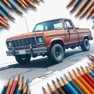 Dibujos de coches para colorear