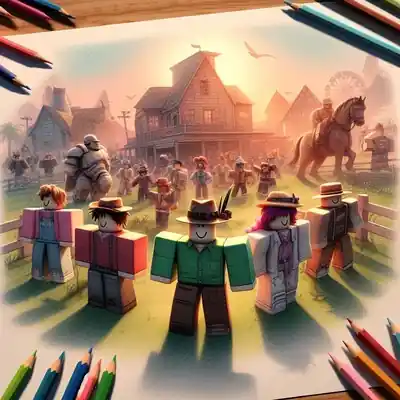 Dibujos de Roblox para colorear