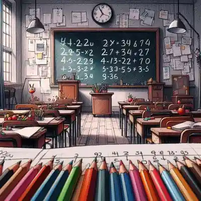 Dibujos de multiplicaciones para colorear