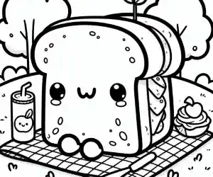 Imagen de Sándwich para pintar