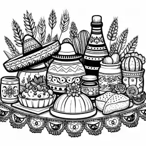 Offerings coloring page