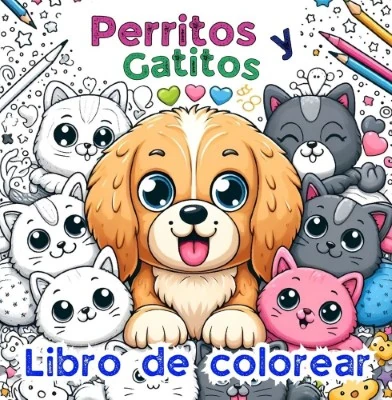 Portada libro mascotas locoloreo.com