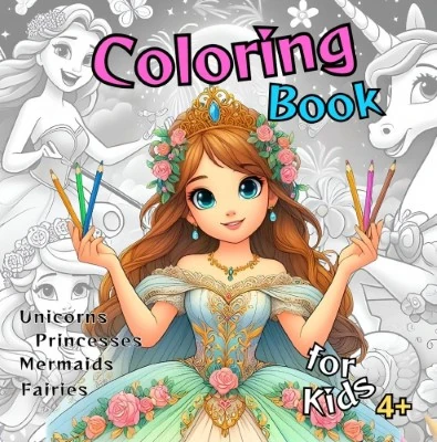 Portada libro princesas locoloreo.com