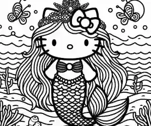 Hello Kitty Little Mermaid