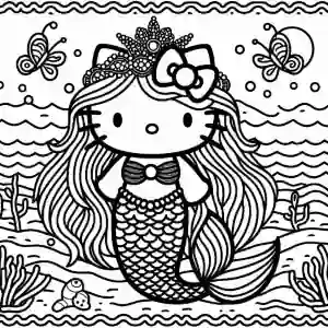 Hello Kitty Little Mermaid