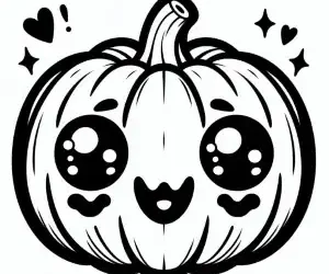 Calabaza halloween para pintar